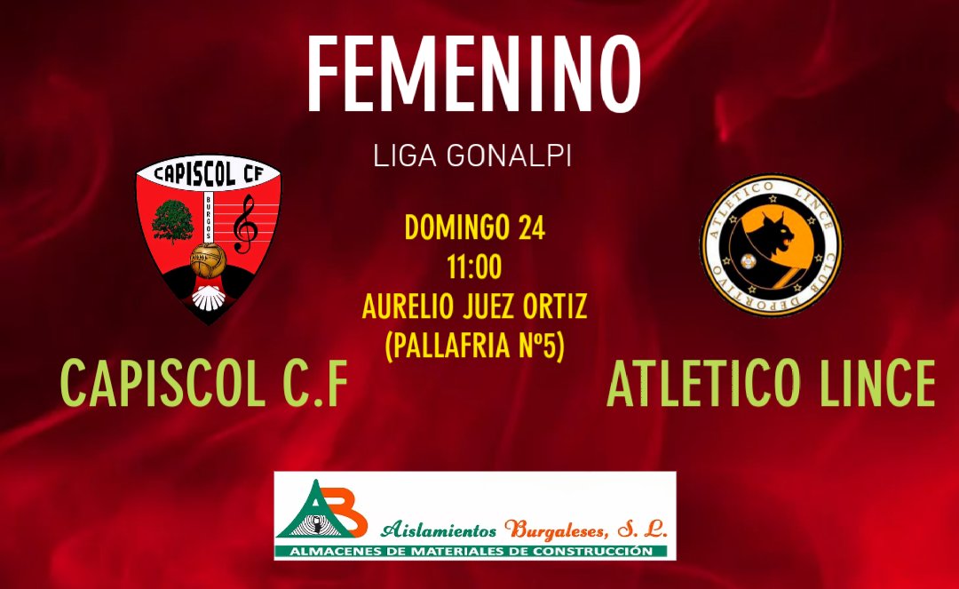 ESTE FINDE JUGAMOS.
Nuestras chicas juegan este Domingo contra el Atlético Lince <a href="/AtleticoLaguna/">CD Atlético de Laguna</a>. 
El primer partido del 2021. 
A por la primera victoria!!!!!
Vamos Rojas 💪💪💪
♥️🖤♥️🖤♥️🖤⚽⚽⚽