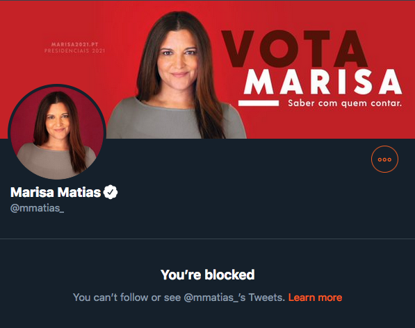 SteveJaay's tweet photo. Só descobri hoje que este tweet valeu-me um gesto de carinho da candidata maravilha .. 😍 https://t.co/0IRW3ePhOS