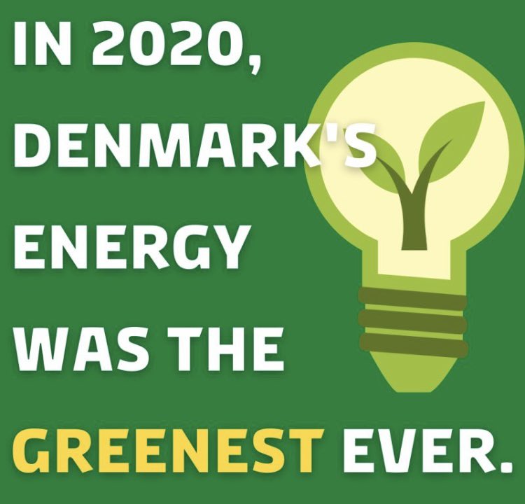 Way to go Denmark🇩🇰! Let’s continue and maintain the focus on the Green agenda! #greenenergy #greentransition