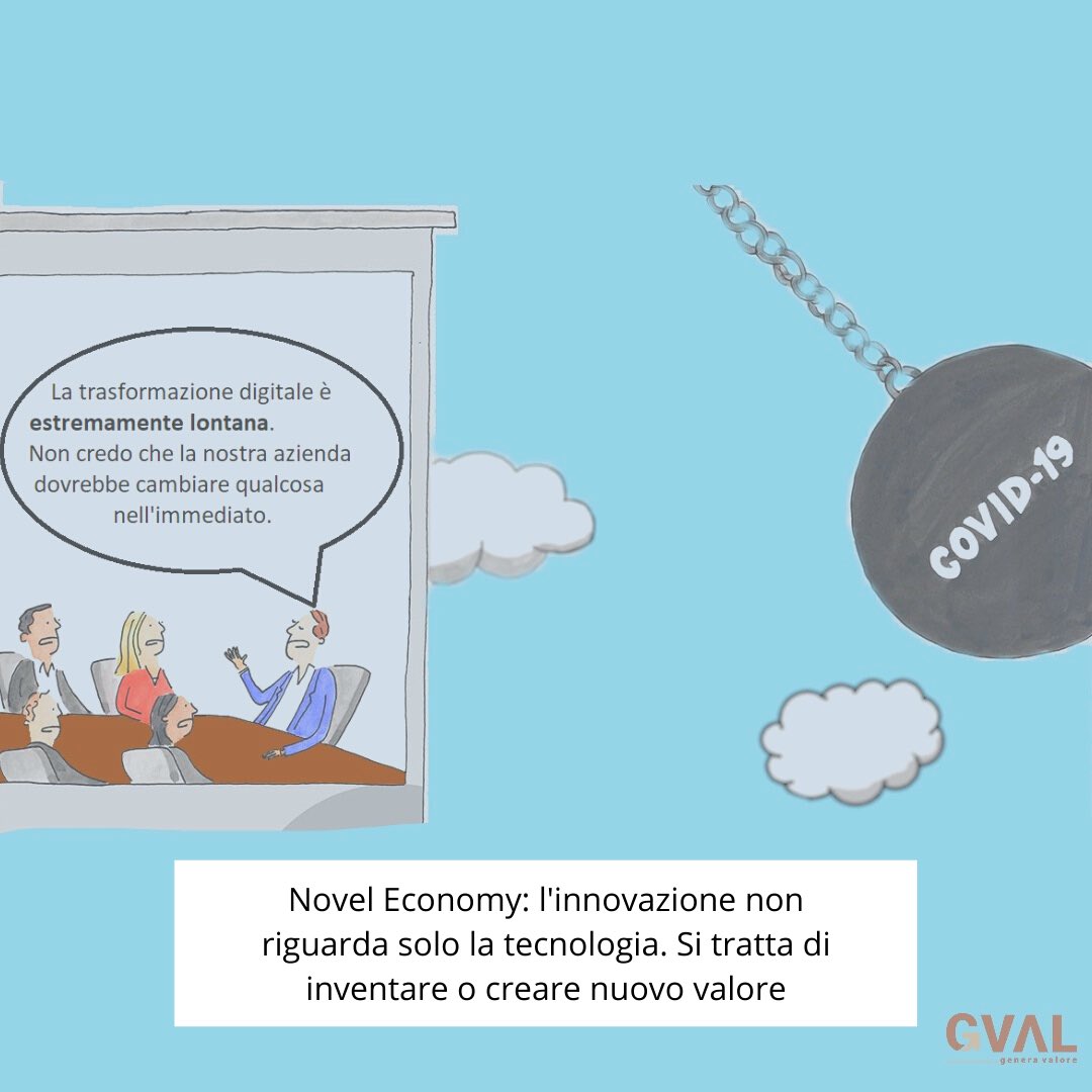 GeneraValore's tweet photo. Novel Economy: l'innovazione non riguarda solo la tecnologia. Si tratta di inventare o creare nuovo valore.
#gval #generavalore #noveleconomy #tecnologia #digitale https://t.co/FHmOIrmuk1