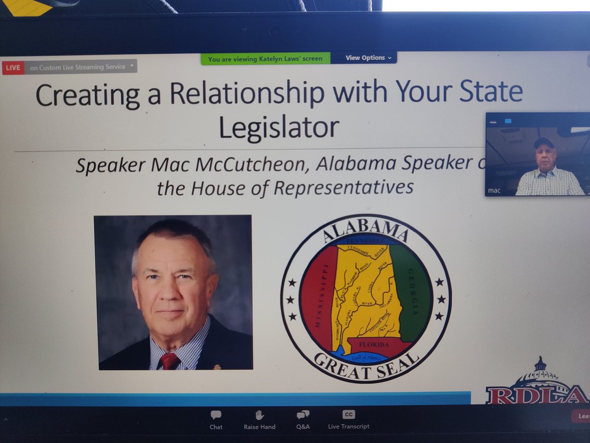 cvonraesfeld's tweet photo. When working in #advocacy, it's always important to connect with your legislators.  @MacDistrict25 of Alabama advises advocates to make yourself, accessible and be persistent.  Education is key. https://t.co/0KTsEmEk6E