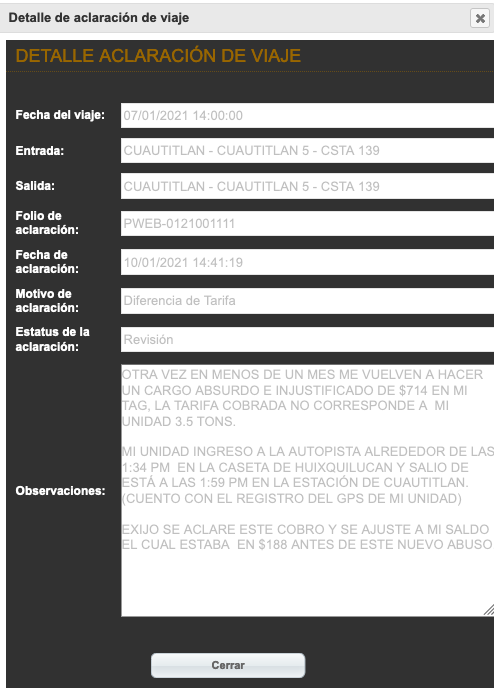 GuillermoHsz's tweet photo. @TagTeleVia otra vez necesito una aclaración, ya la ingrese desde el 10 de enero y no hay respuesta, ahora ni siquiera me muestra el historial de viajes y mueven el saldo arbitrariamente mi saldo inicial era de $188 después me lo bajaron a -567 y ahora me lo dejan en -$124. https://t.co/BpIRma6uNy