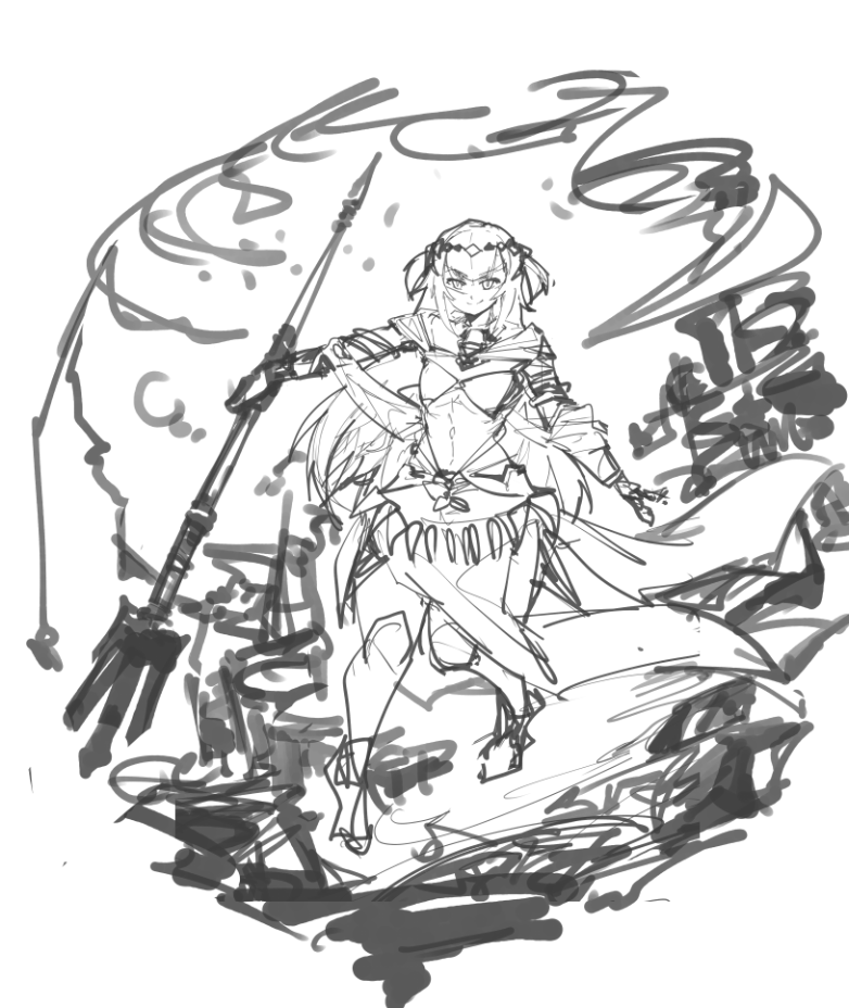 Atlantean Princess Gura wip 
