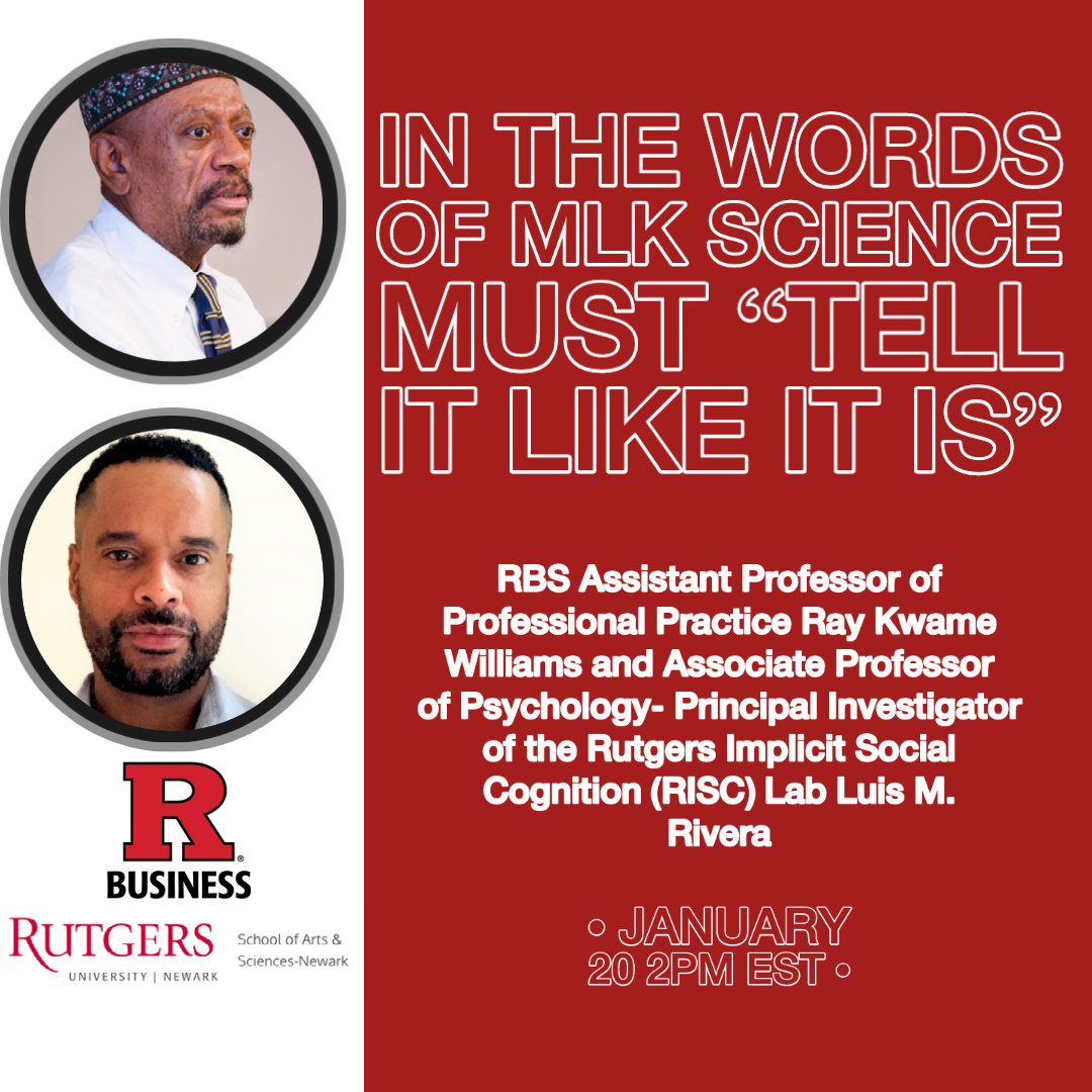 RU Business School (@rutgersbschool) on Twitter photo If you missed yesterday's #virtualevent with RBS professor Williams and <a href="/RutgersSASN/">Rutgers School of Arts & Sciences-Newark</a> professor Rivera don't forget to check out Professor Williams's latest opinion ✍️piece on Dr. Martin Luther King Jr.#MLKDay #RBSStrong #Rutgers rb.gy/eydzhx If you missed yesterday's #virtualevent with RBS professor Williams and <a href="/RutgersSASN/">Rutgers School of Arts & Sciences-Newark</a> professor Rivera don't forget to check out Professor Williams's latest opinion ✍️piece on Dr. Martin Luther King Jr.#MLKDay #RBSStrong #Rutgers rb.gy/eydzhx