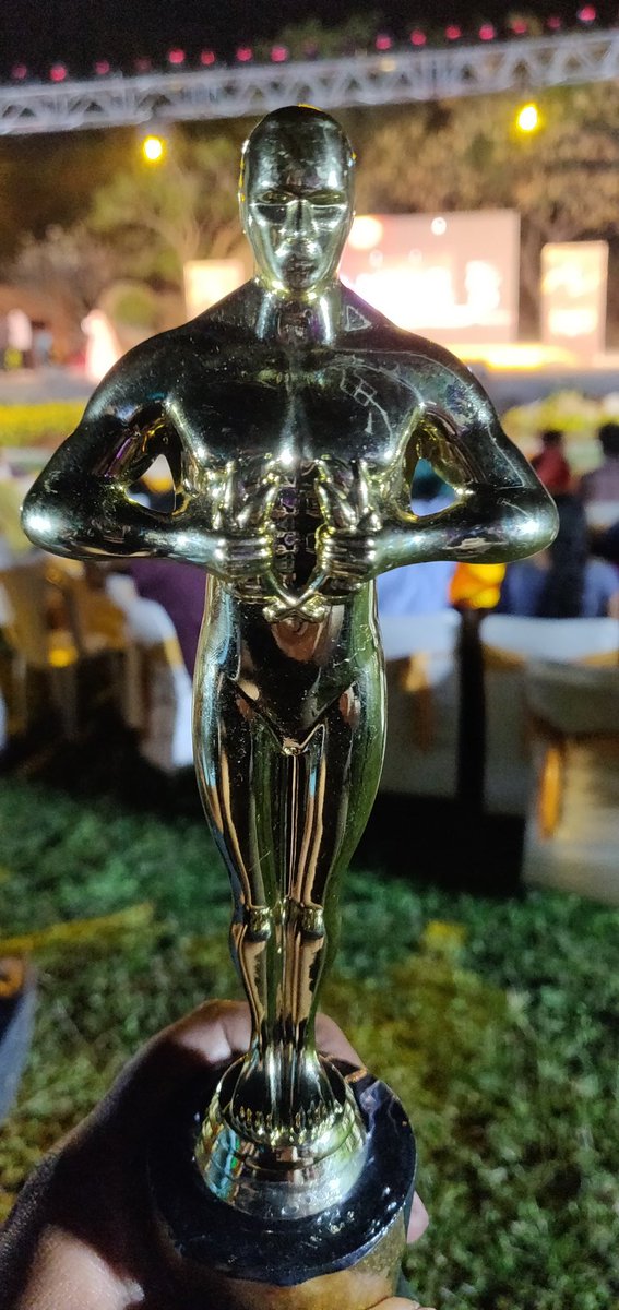 croccre's tweet photo. We are happy to share you this moment...
Best Promising Director (Sriharsha Manda) for Rama Chakkani Seetha film from Chitrapuri Awards Organised with the Support of Telangana State Government and Producer Dil Raju Garu...
Congratulations @basedonshm garu... https://t.co/2nawfECuJ7