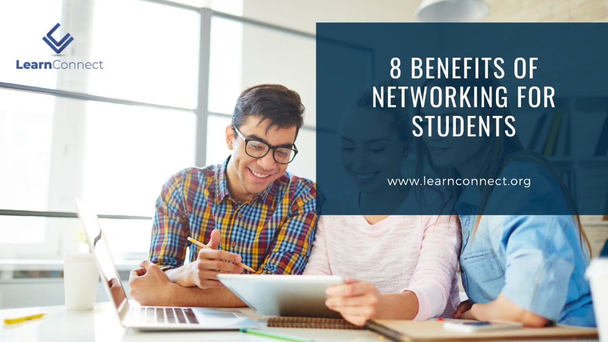 LearnConnect2's tweet image. If you’re in school or #university, now is the perfect time to get ahead of your peers and start #networking🌐
- Build Your Confidence
- Develop lifelong friendships
- Strengthen industry connections
- Get ahead in your career
- New ideas and perspectives

learnconnect.org