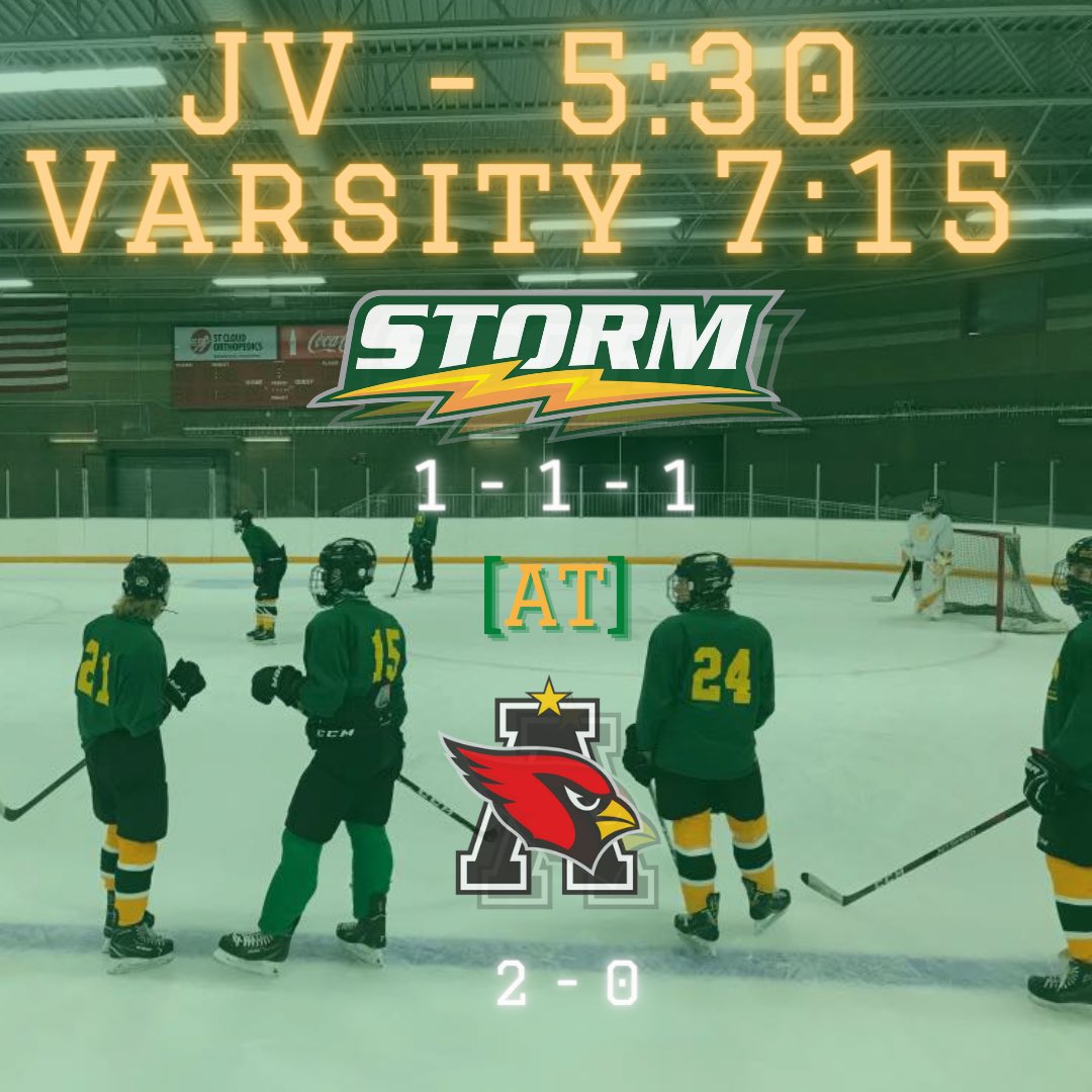 SAUK RAPIDS HOCKEY tweet media