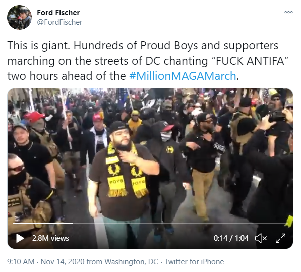 Edgar Gonzalez (Remy del Toro) of Rockford https://annefranksarmy.noblogs.org/a-look-inside-chicago-alt-right-militias/ https://shieldwallchicago.noblogs.org/post/2020/11/25/grifters-liars-creeps-at-stop-the-steal-thanksgiving/ https://shieldwallchicago.noblogs.org/post/2020/11/28/reportback-of-maga-nothanksgiving/(Photo Credit to  @dudgedudy)