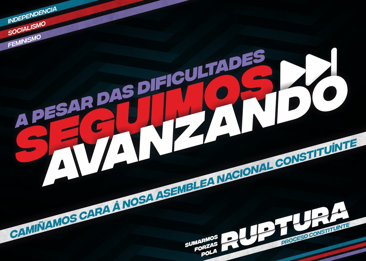 🔥 Seguimos convencidas de que é precisamente neste momento cando máis preciso é recuperar tensión militante e reforzar os espazos de organización e loita para estarmos á altura á hora de respondermos a esta nova crise xa en marcha.
