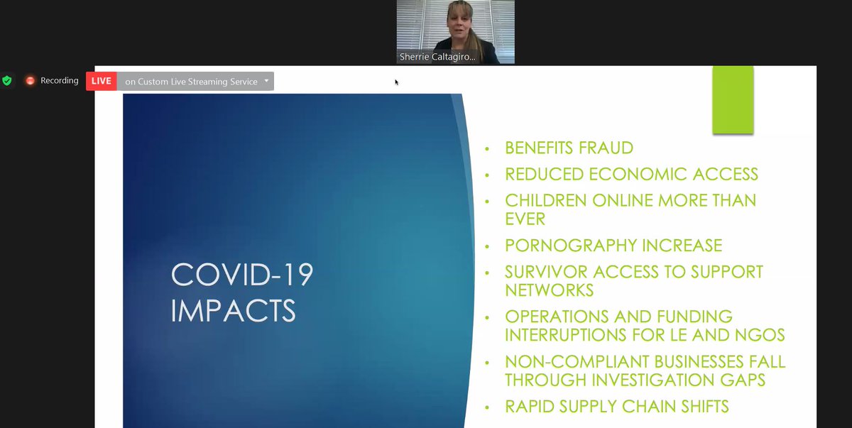 #CTISummit Track 1:
<a href="/SBCaltagirone/">Sherrie Caltagirone</a> from <a href="/GblEmancipation/">Global Emancipation</a> shares practical lessons on keeping children safe from traffickers online and novel techniques and data sets to exploit while gathering intelligence on businesses, threats, and individuals in the current era.