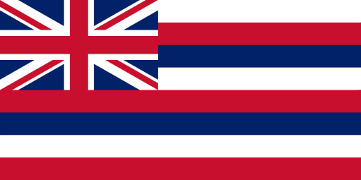 16. Hawaii -- Incredible flag energy. This is one of two U.S. state flags that was previously flown as a national flag. It was the official flag of the Kingdom Of Hawaii before Hawaii became a state. Also, it's the only U.S. flag to contain a foreign flag, the Union Jack