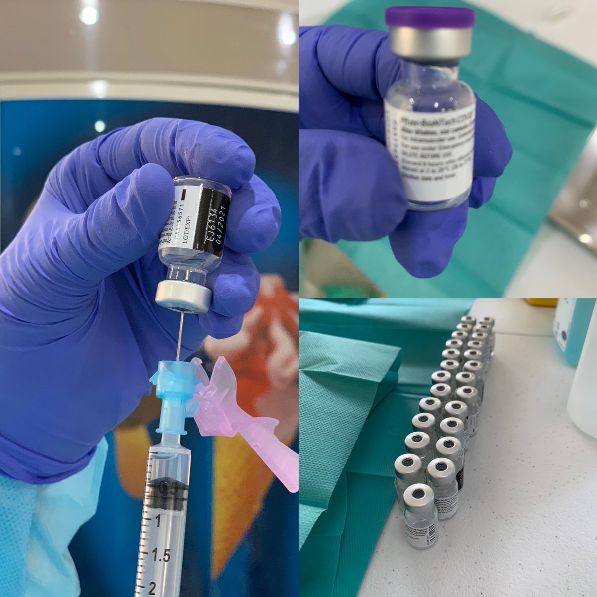 CSCollR's tweet photo. Hoy las #enfermeras de @CSCollR hemos administrado la 2a dosis de #VacunaCOVID19 a los usuarios y trabajadores de las residencias Bocambilla y Ciudad Jardín. 204 dosis 💉de esperanza 🙌🏻💪💪😷#AlesIllesEnsVacunam #LasVacunasSalvanVidas @apmallorca @ibsalut https://t.co/PL2gSRlI2d
