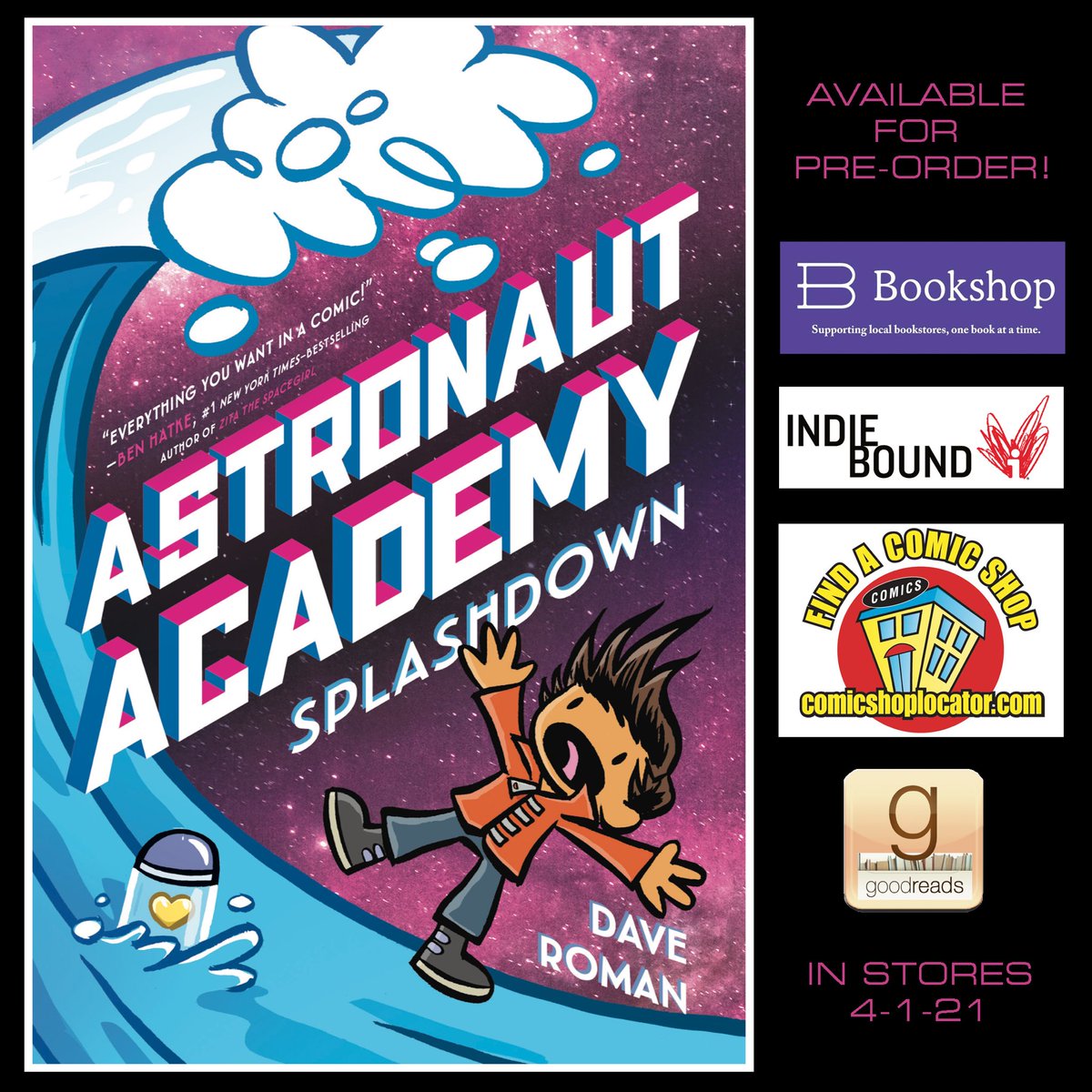 yaytime's tweet image. My latest graphic novel hits stores on 4/1/21 and it would mean the world to me if you could help spread the word, pre-order it, and add it on goodreads. All these things are a big help &amp;amp; I thank you in advance! Published by @01firstsecond + featuring amazing colors by @jesncin