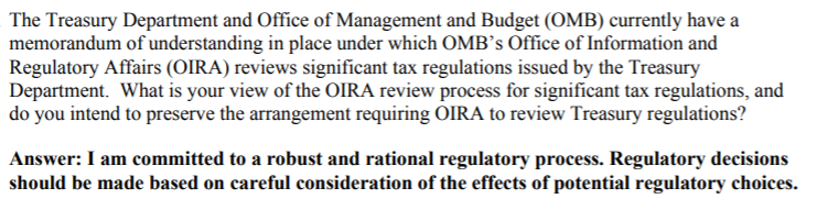 Regulatory review  #TaxTwitter