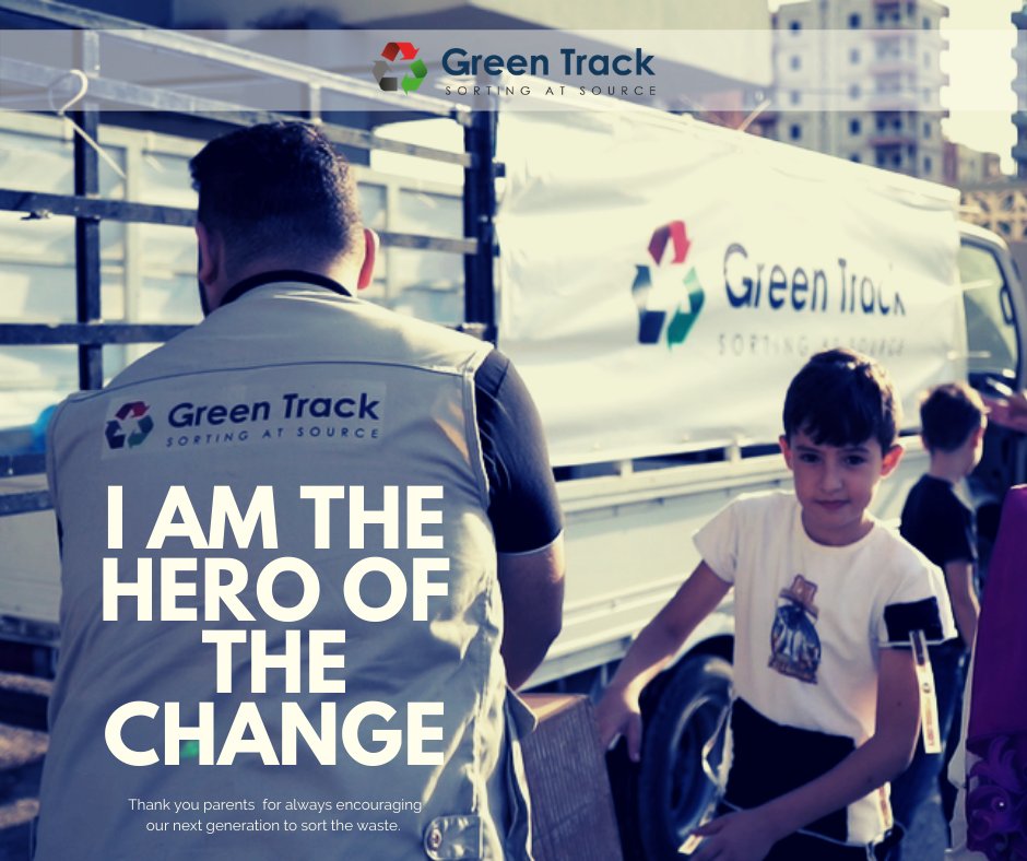 GreenTrackClub's tweet photo. شكراً لكل إم و أب بشجعوا ولادن على #الفرز_من_المصدر إنتو فعلا #أبطال_التغيير 
Thank you parents for always encouraging our next generation for #sorting_at_source the waste.really you are #The_HERO_OF_THE_CHANGE 
Green Track #2021... louder than words:
I AM THE HERO OF THE CHANGE https://t.co/BMomCg0a8X