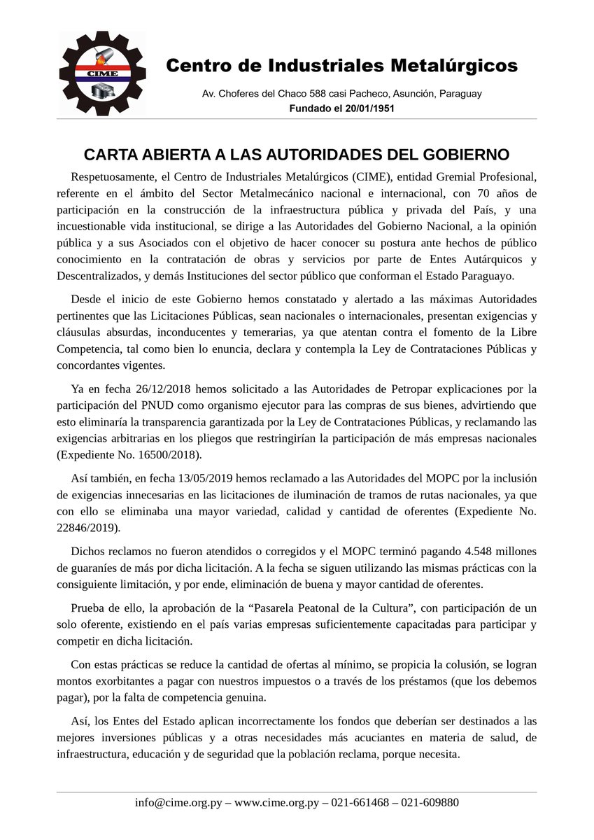 Centro de Industriales Metalúrgicos tweet media