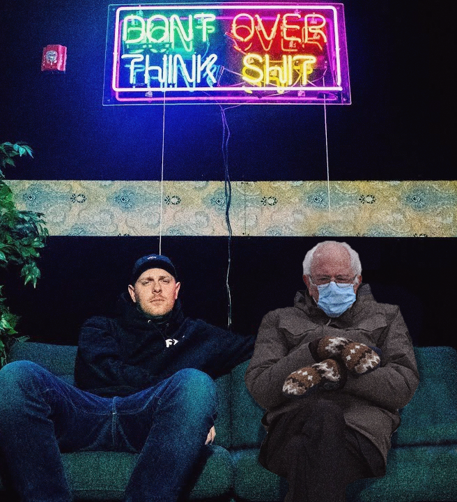 YungUtkew's tweet image. Kenny we need this to happen. Please. 
@kennybeats @BernieSanders @sirasounds 
(I couldn't hold myself back from making this, I'm sorry)