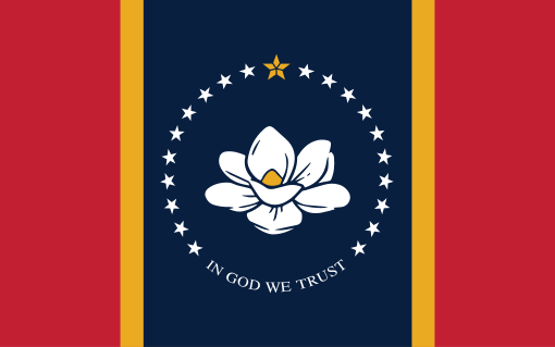 11. Mississippi -- More southern states should follow Mississippi, who finally scrubbed their state flag of Confederate imagery this summer and unveiled this beautiful banner in late 2020. The Magnolia flower is a great touch. I'm so happy they changed it and the new design rocks