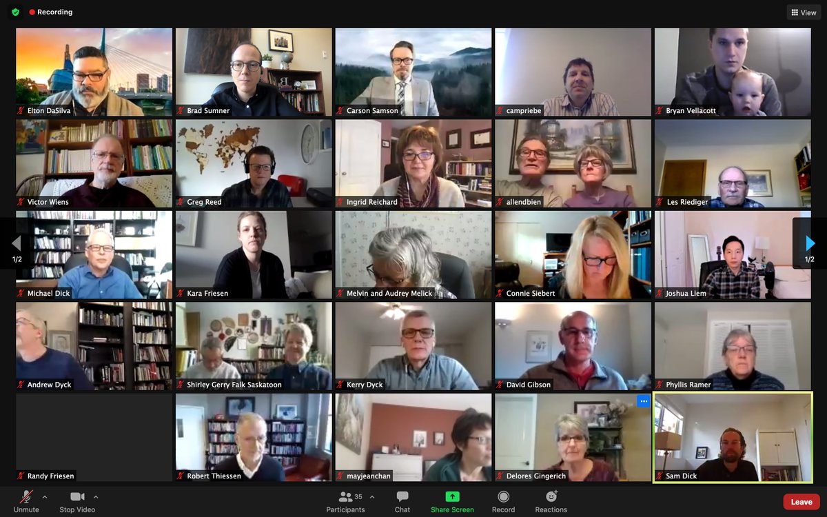 bdsumner's tweet photo. Thanks, @Wessner for leading us through John 14 in Day 5 of our #CCMBC #weekofprayer: "Whatever our questions are, Jesus reminds us 'the answer is Me... The full picture of reality, the way to the Father is found in Me'" Praying w @mbseminary &amp; #ABMB together across the country https://t.co/NHEo3gEBwI