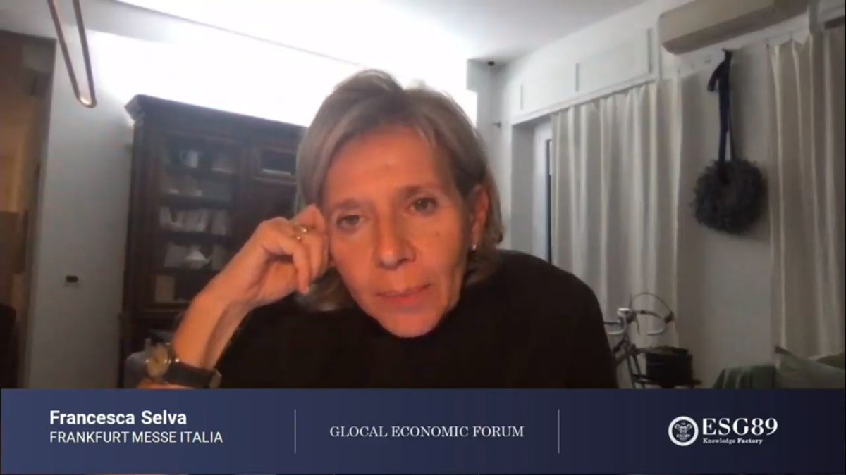 ESG89_Group's tweet photo. Francesca Selva (Messe Frankfurt Italia): Le tecnologie offrono un supporto importante agli attori fieristici, configurandosi come veri e propri strumenti di mercato, ampliando database, flussi e contatti.
@francescaselva @messefrankita 
#GEF #ESG89 #Digitalizzazione https://t.co/gs21tqF44J