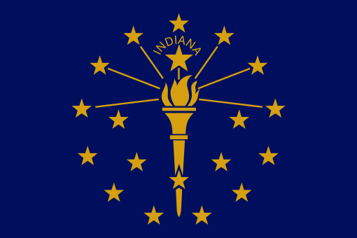 5. Indiana -- The flag might very well be the single best thing about the entire state of Indiana.