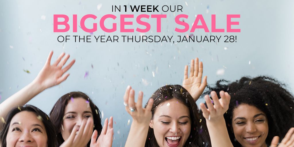 Our biggest sale of the year is one week away! Save on all cosmetic products &amp; procedures with safety protocols in place. Learn more: facebook.com/events/1180368…