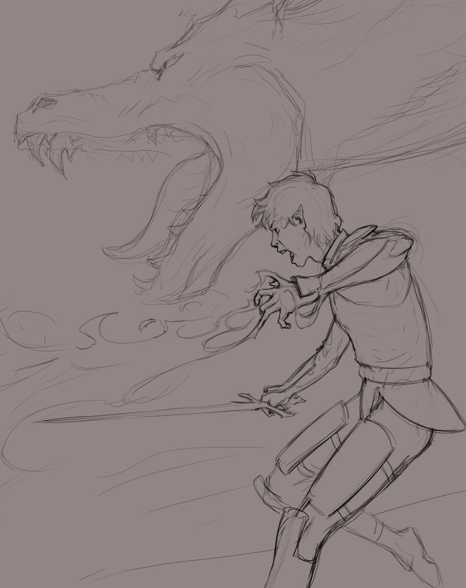 MaxBConceptArt's tweet photo. 𝑩𝒓𝒊𝒔𝒊𝒏𝒈𝒓!

Aaand it's done @paolini ! Always fun revisiting my favourite saga, featuring #eragon and #saphira.
Maybe I should post my old Eragon art too one day...

Details: https://t.co/9768LFDOXc

#brisingr #fantasyart https://t.co/GmgT79caGQ