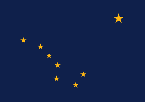 4. Alaska -- So simple and easy, yet so perfect and powerful. With just eight well-placed stars, this flag manages to celebrate all the wonderful things Alaska has to offer. Amazing flag.