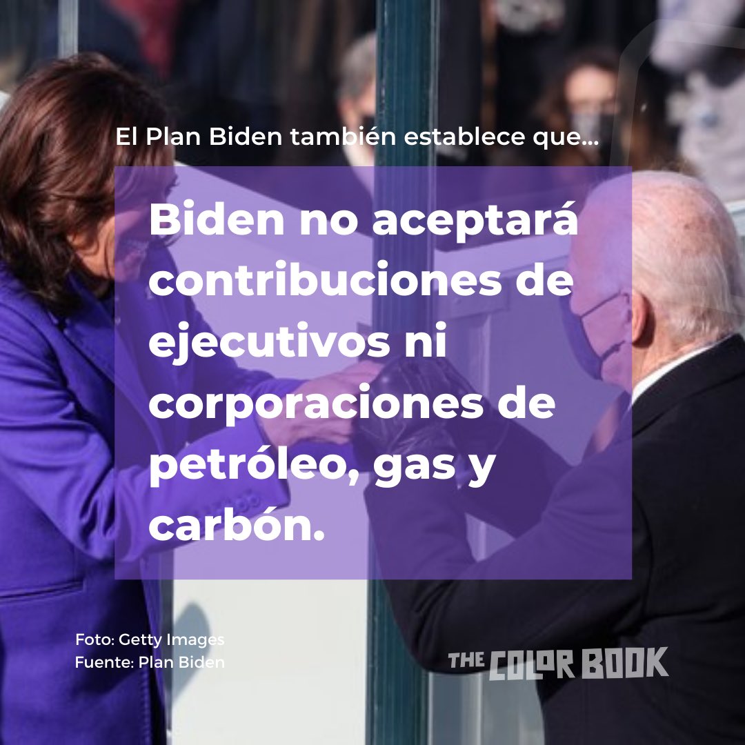 En su primer día como presidente, #Biden regresó a EE.UU. al #AcuerdoDeParis. Aquí acciones ambientales del famoso #BidenPlan 👇🏼 ojalá cumplan todas!