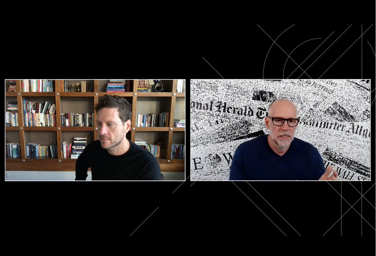 yext's tweet photo. .@howard: What is a Benjamin Button product?
@profgalloway: It’s a network effect. The reason why Facebook is so powerful is bc everyone's already on it.
The tech product gets better as other people use it. The more people use it, the better – it ages in reverse. #YextTalks https://t.co/NGQsVafG1z