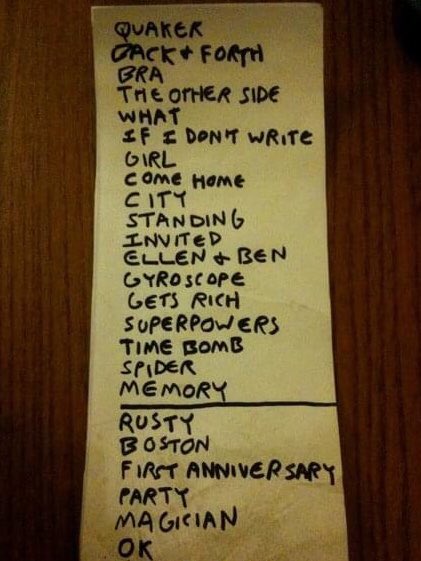 My only memory that matters: first night of seeing <a href="/thedplan/">Dismemberment Plan</a> 7 times in 10 days on their 2011 east coast only reunion tour. 10 years ago today at <a href="/BlackCatDC/">Black Cat</a>.