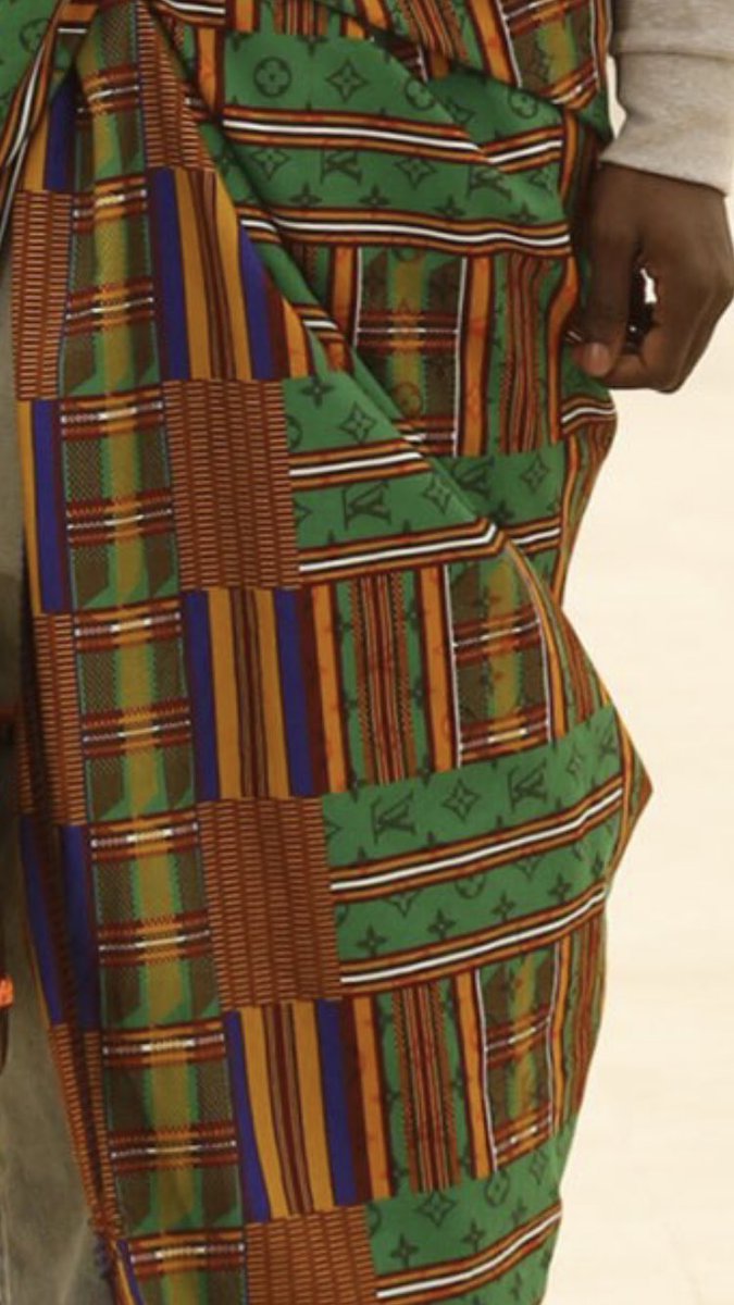 Louis Vuitton and Kente