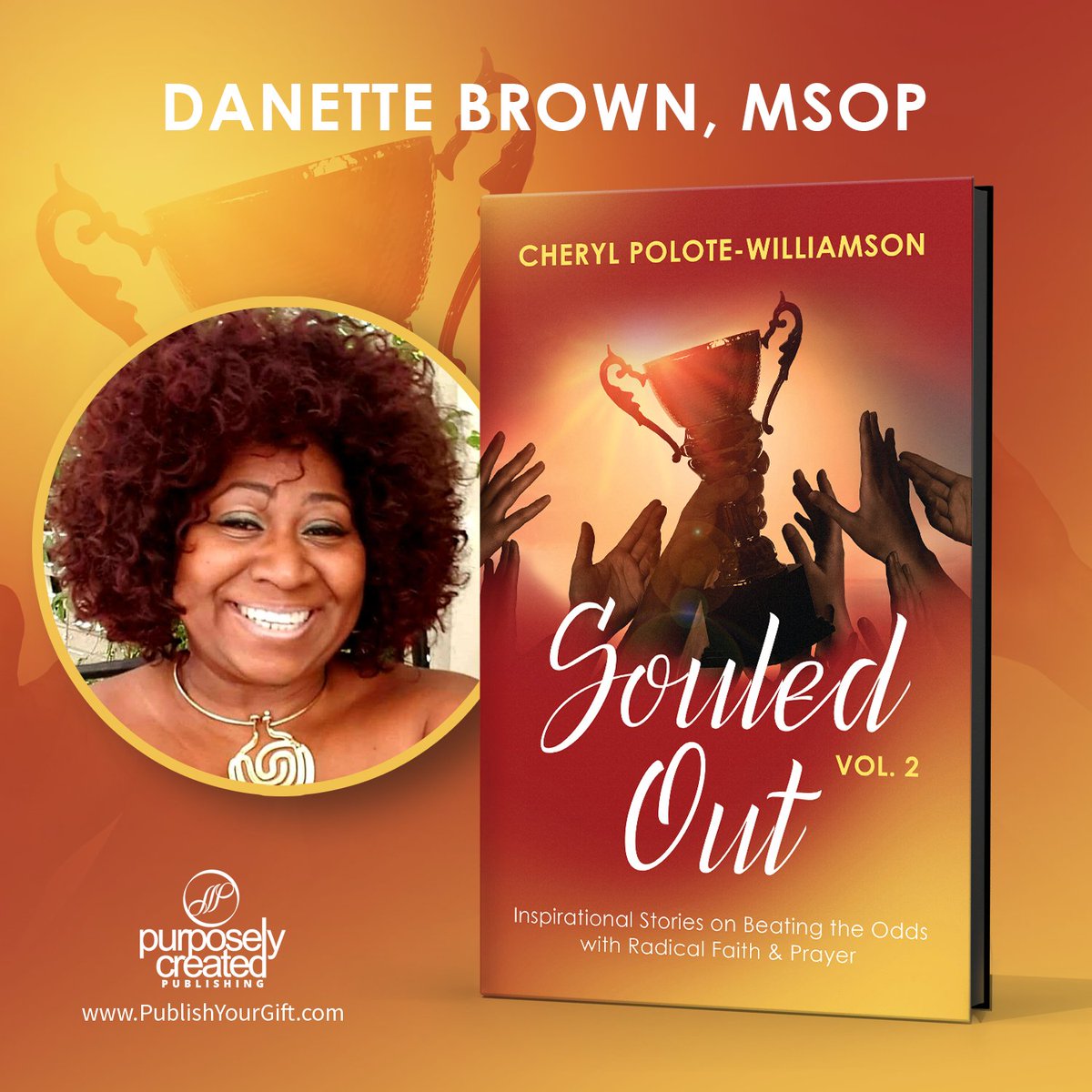 professionaldb's tweet photo. BOOK ALERT >> Pre-order your copy of #SouledOut for only $20 + $8 shipping and handling! https://t.co/XmnPCxoxTa 
I'm super excited about my collaboration with bestselling author @CHERYLPOLOTEWILLIAMSON. Pre-order your copy of our new book. #SouledOut
#prayer
#faith https://t.co/1Nrkg8Cxl4