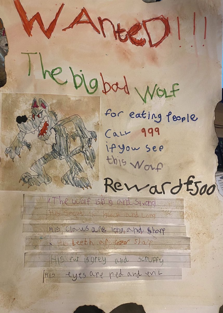 LlangynwydS's tweet photo. So proud of our fabulous Wanted Posters completed by our Year 1 and Year 2 pupils during home learning this week! Such superstars! 🌟 Ardderchog! We are so proud of you! #TeamLlan #BridgendBL https://t.co/v2QkVR8SJq