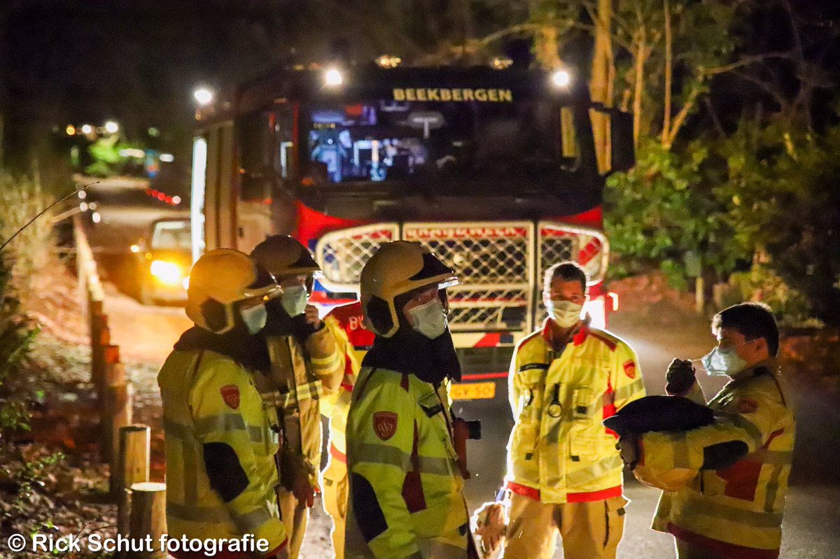 Melding brandweer Stoppelbergweg Beekbergen