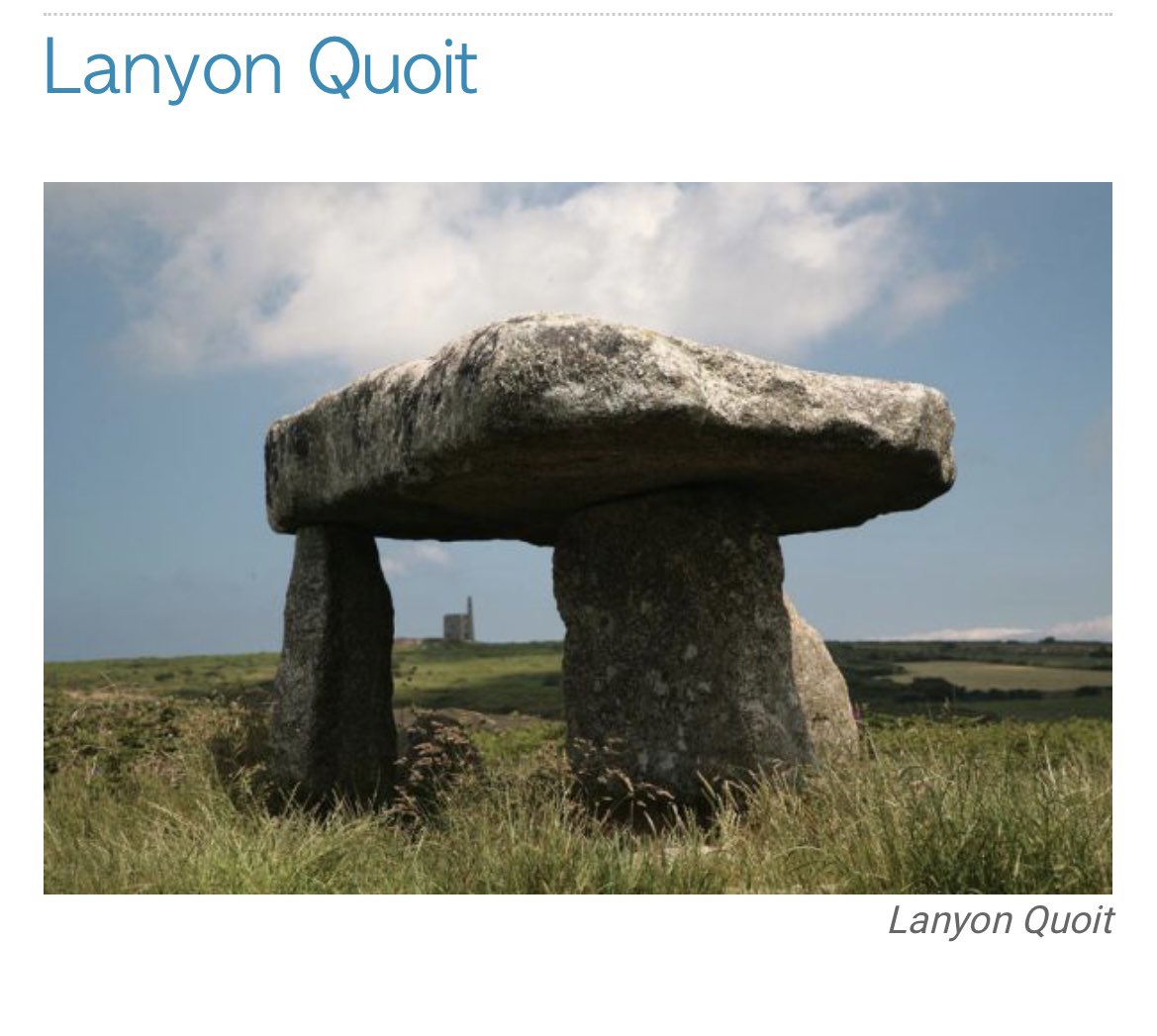 Crizq19's tweet photo. @Rick_Stein @BBCTwo Rick wrongly states that #ChunQuoit is the only quoit in #Cornwall with a capstone. What about #LanyonQuoit or Trethevy? Big capstones! Otherwise great show! #RickSteinsCornwall https://t.co/DKr8KqyRYx