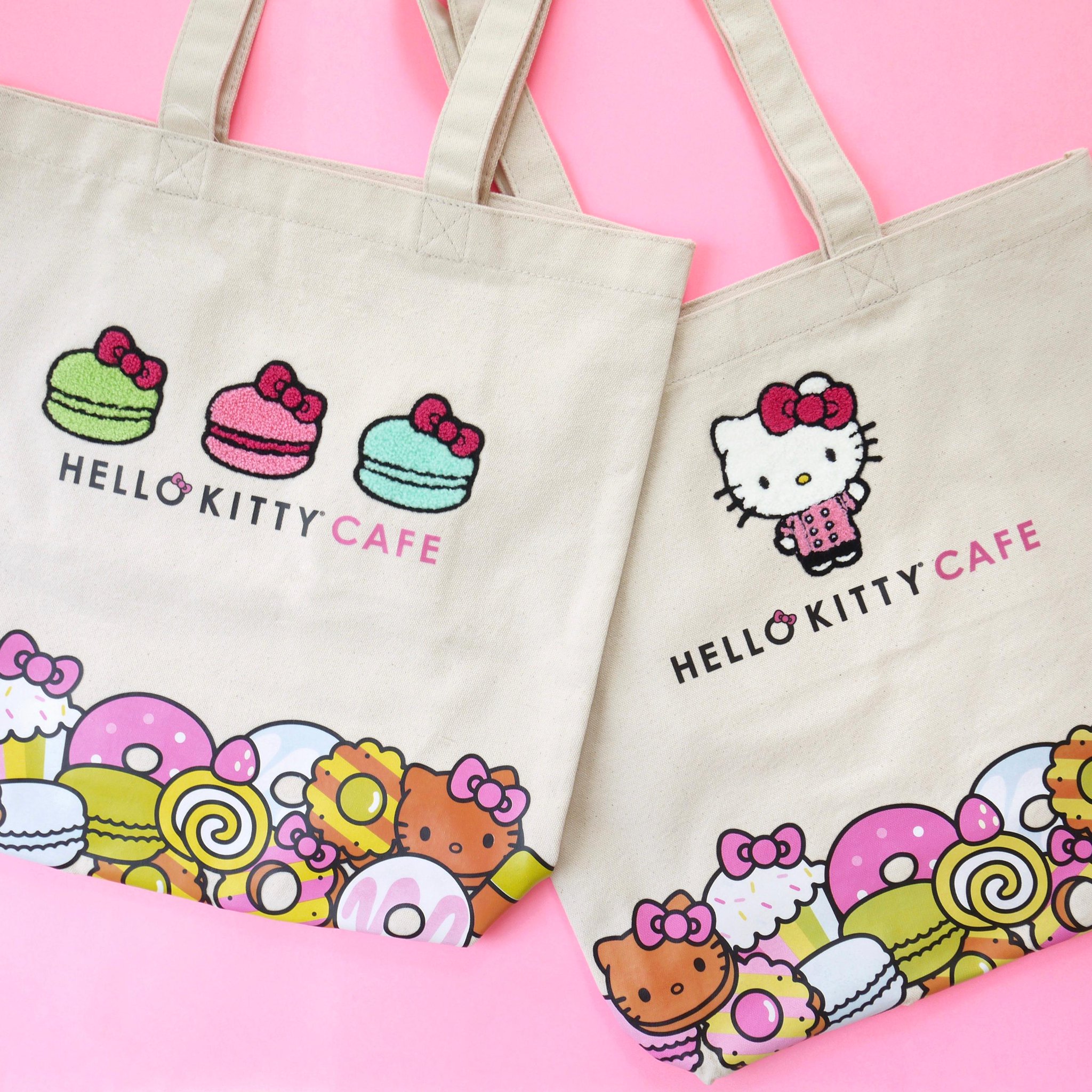 Hello kitty cafe tote bag sales