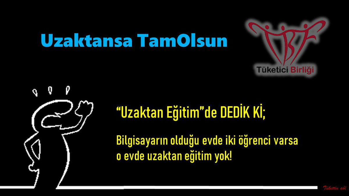 Uzaktansa TamOlsun
Eğitimde Fırsat Eşitliğine Ses Verin📣📣📣 
<a href="/ziyaselcuk/">Ziya Selçuk</a> <a href="/tcmeb/">Millî Eğitim Bakanlığı</a> <a href="/Akparti/">AK Parti</a> <a href="/iyiparti/">İYİ Parti</a> <a href="/senolsunat/">Şenol Sunat</a> <a href="/herkesicinCHP/">CHP 🇹🇷</a> <a href="/onursaladiguzel/">Onursal Adıgüzel</a>
<a href="/feyzaltun/">Feyza Altun</a> 
@SunaVarol_ <a href="/SedefKabas/">Sedef Kabaş</a> <a href="/KucukkayaIsmail/">Ismail Kucukkaya</a> <a href="/enveraysevera/">Enver Aysever</a> <a href="/fatihportakal/">fatih portakal</a> <a href="/cuneytozdemir/">cüneyt özdemir</a> <a href="/MetinUca/">Metin Uca</a> <a href="/Elif_Safak/">Elif Shafak</a> <a href="/halktvcomtr/">Halk TV</a>