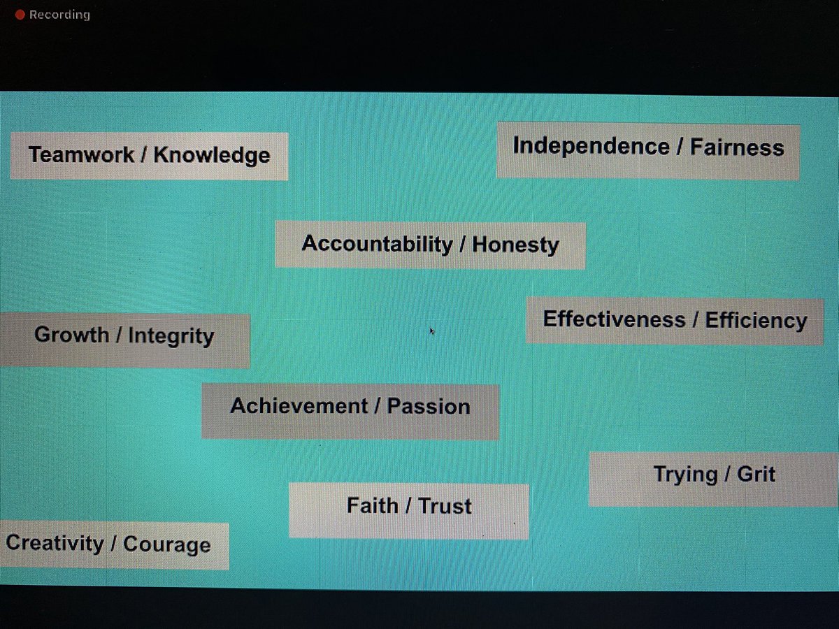 PSSCA_Counselor's tweet image. What do you respect and value? #PSSCA2021?