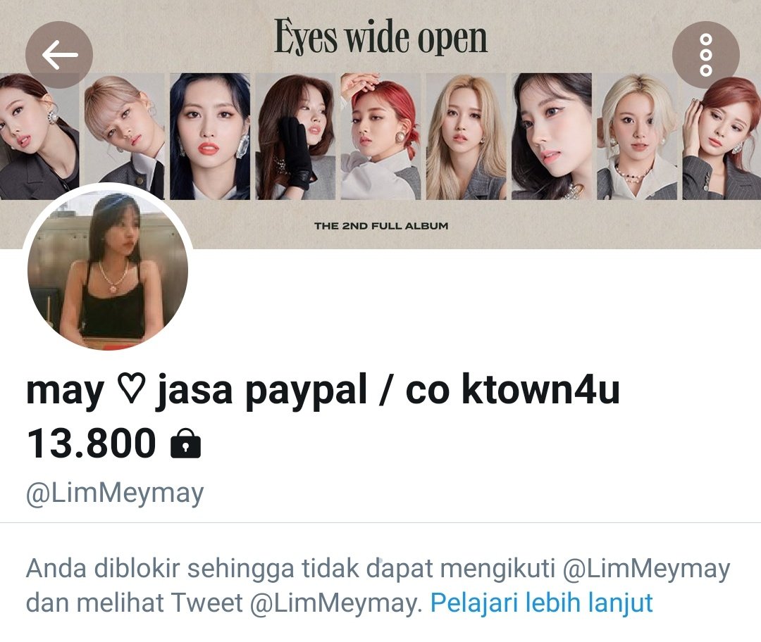 jjunieverse's tweet photo. -SCAMMER TF PAYPAL-

You mf i hope you rot in hell @LimMeyMay

Jangan ada yg transaksi sama dia, aku kena scam 2,7 juta.
Dana : 085384417121 SRI H
OVO : 39358085265661245
a/n S . W

Hati2 buat yg cari tf Paypal atau CV Paypal.
#zonauang #zonaba #zonaBU https://t.co/RtEmErdqGy