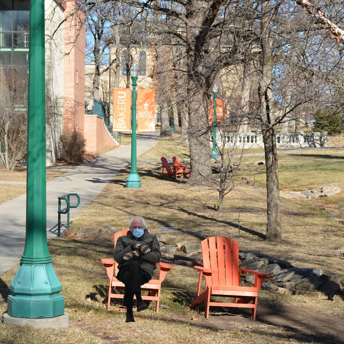 BakerUniversity's tweet image. Waiting for spring semester like...