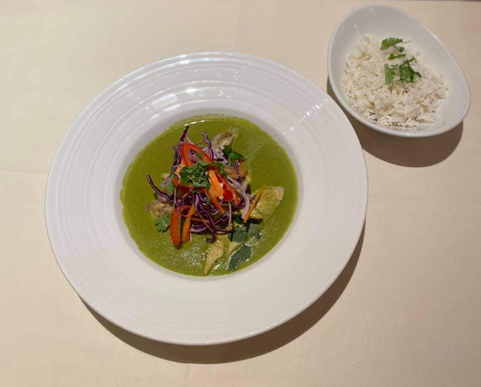 Takeaways going well tonight! Not only from the regular menu the Green Thai Curry special is proving a hit! thegoldenlionmagor.co.uk