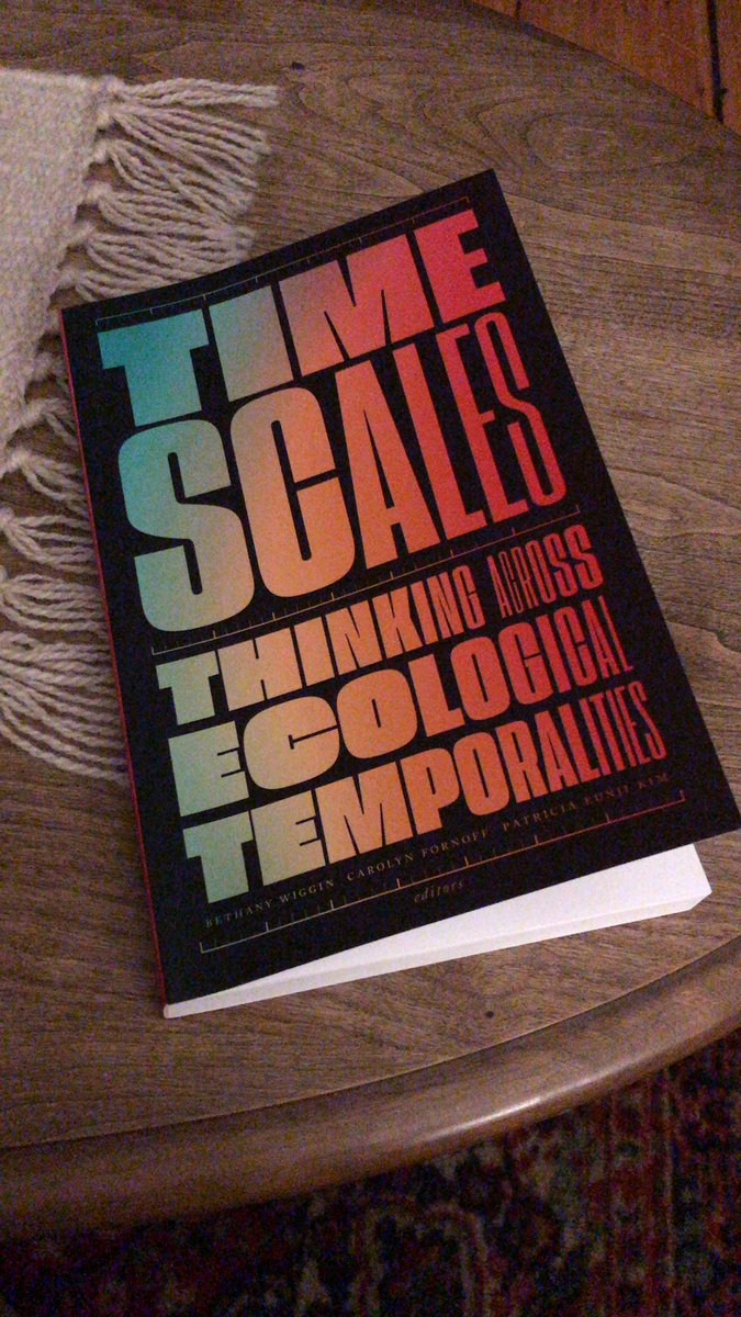 Breaking into my #mla21 #mla2021 haul starting with this gorgeous @UMinnPress title put together by @bwiggerson @c4noff @lowerendtheory #envhum