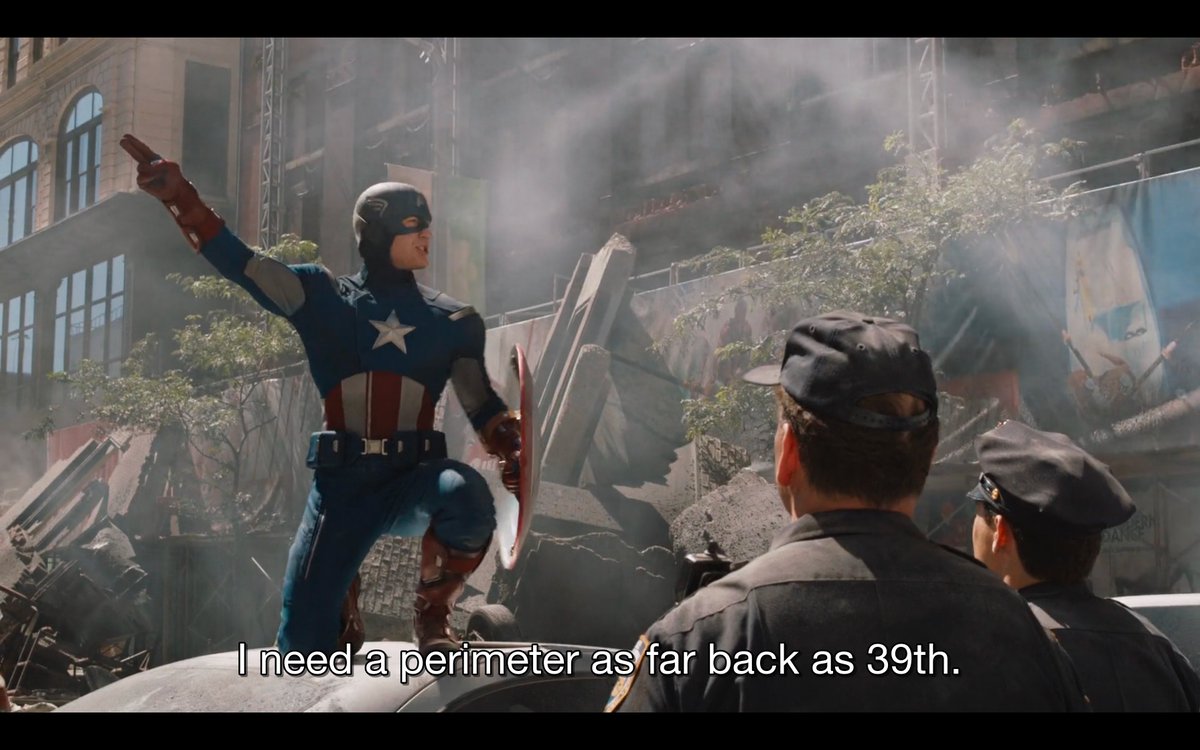 This is a very telling scene in illuminating how power and authority are presented in the MCU. Captain America gives orders to a bunch of NYC cops. They don’t recognize his authority because officially he doesn’t have any...
