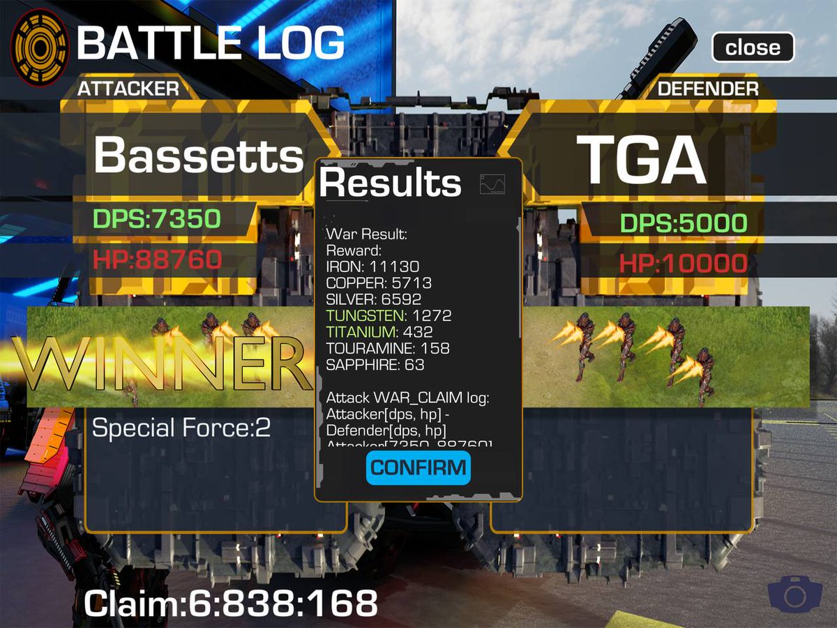 G0LDinc's tweet photo. The battle log of war https://t.co/qfB4Tf1eEU