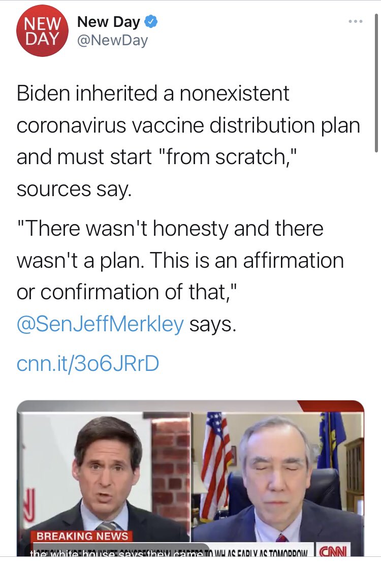 You can imagine why this would be the sort of talking point that would resonate with Democrats. Here’s  @JeffMerkley, joining  @NewDay to do the same thing Pelosi did.