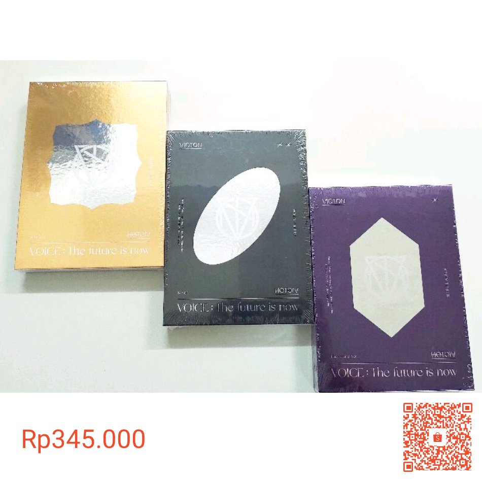 [READY STOCK] VICTON - VOICE : The future is now + Poster shopee.co.id/product/246294…
