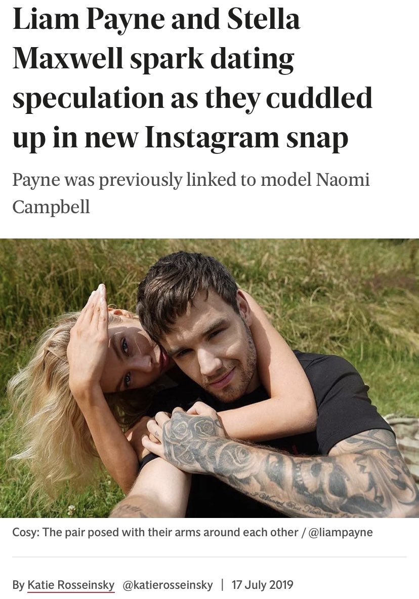 Don’t worry Stella seems to have stuck for a little! Keep in mind this is mid 2019, Maya and Liam are supposed to have been together for almost a year at this point. Stella accompanies Liam in the Hugo photoshoot that Liam had to be drunk for. In all articles released about-