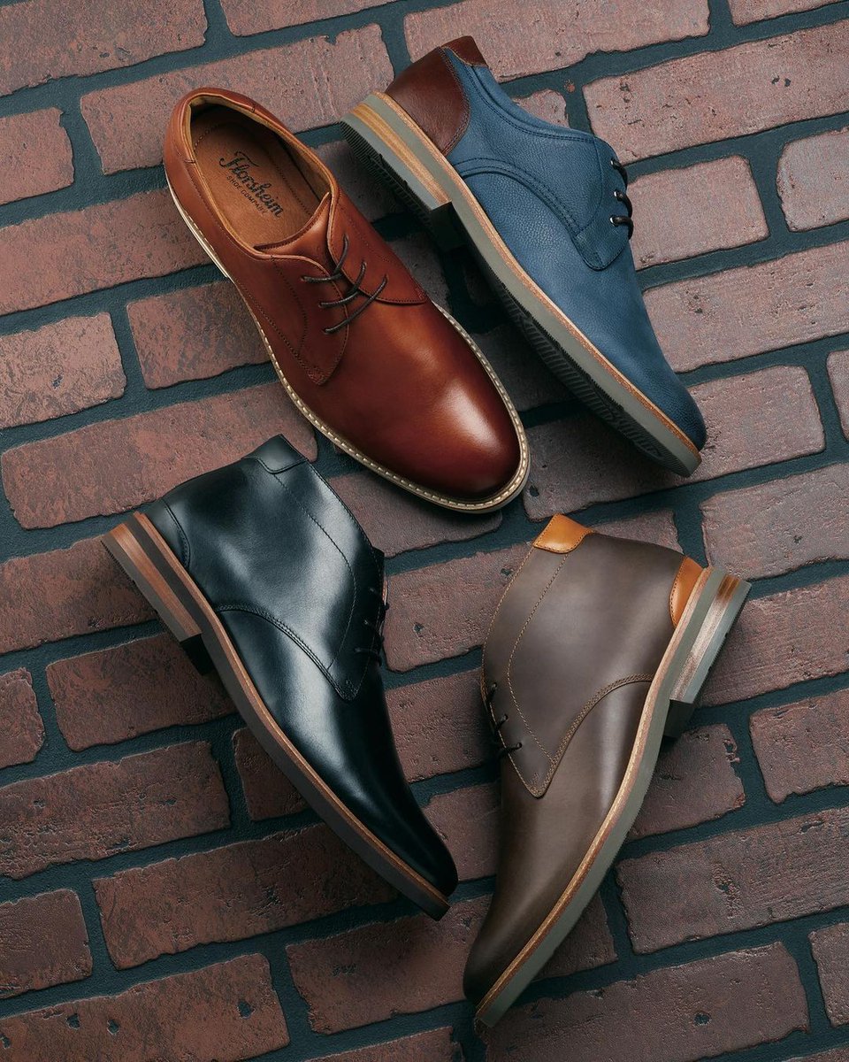 ShoesBrandy's tweet photo. florsheimshoes @brandysshoes
...
"Our Highland Collection offers something for everyone! Are you more of an oxford or chukka type of guy? Tell us in the comments ⬇️. #florsheim #florsheimshoes" https://t.co/EUwNSl61qJ