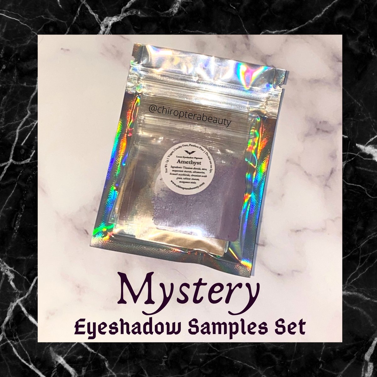 thechiroptera's tweet photo. Not sure what to get? ✨ Want a surprise? 😲

Get the Mystery Eye Shadow Samples Set which includes 10 different eyeshadow shades to try! 🦇

🛒GET IT NOW: https://t.co/nDtyzHUNg8 https://t.co/TEec4qe2td